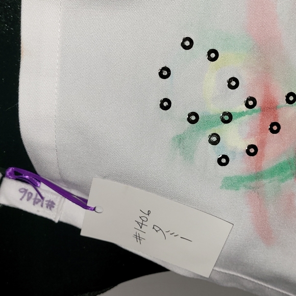 Custom Painted Wearable Art Apron #1406 - Picture 6 of 7